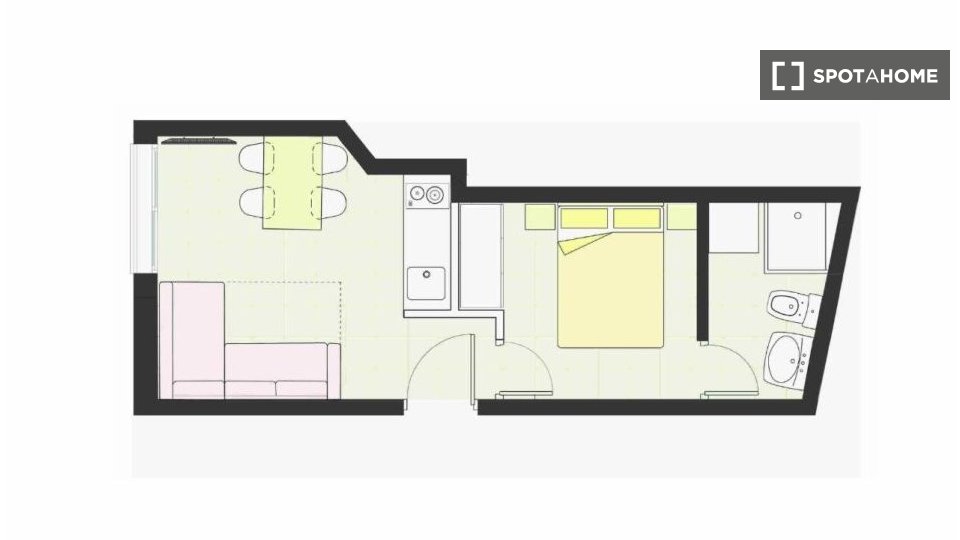 Apartment Malaga, 1 bed, 30m² — photo 11