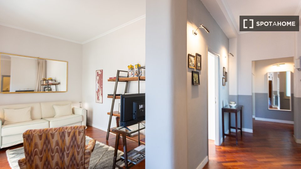 Appartamento con 1 camera da letto in affitto in Aurelio Sud, Roma. - a Roma
