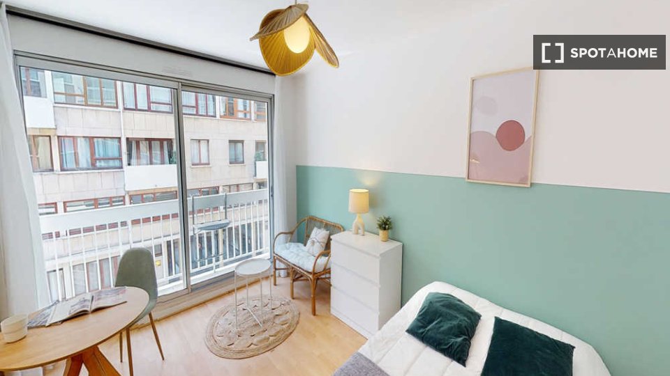 Camera doppia Parigi, 4 camere, 70m² — foto 23