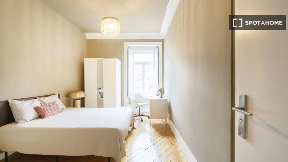 Double room Lisbon, 8 beds — photo 1