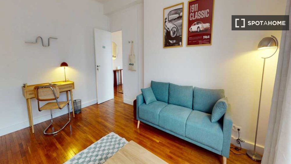Camera doppia Parigi, 5 camere, 160m² — foto 13