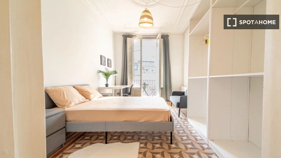 Habitación doble Barcelona, 8 habitaciones, 210m² — foto 4