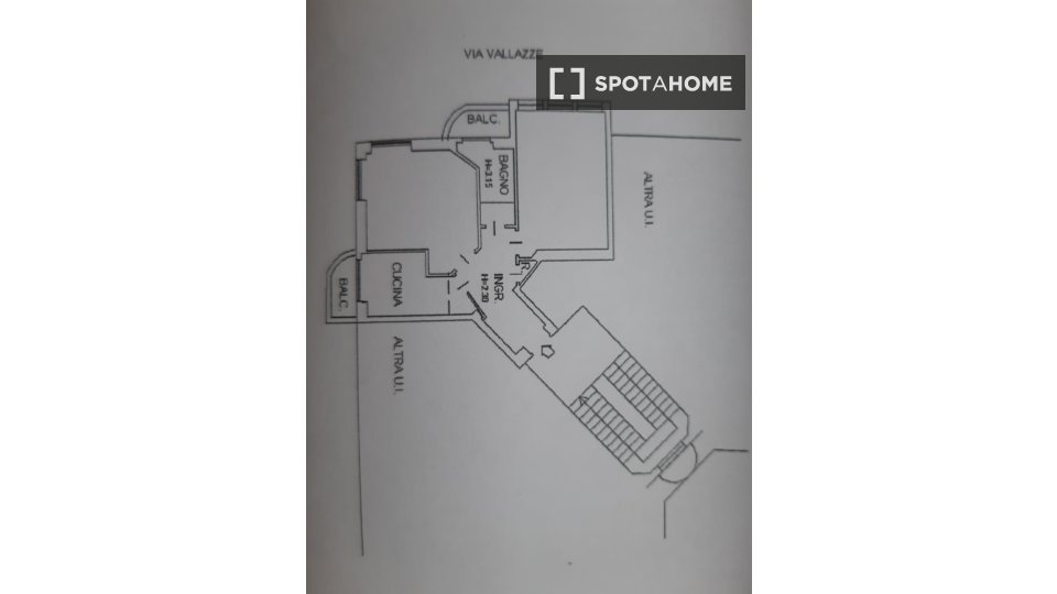 Apartment Milan, 2 beds, 60m² — photo 2