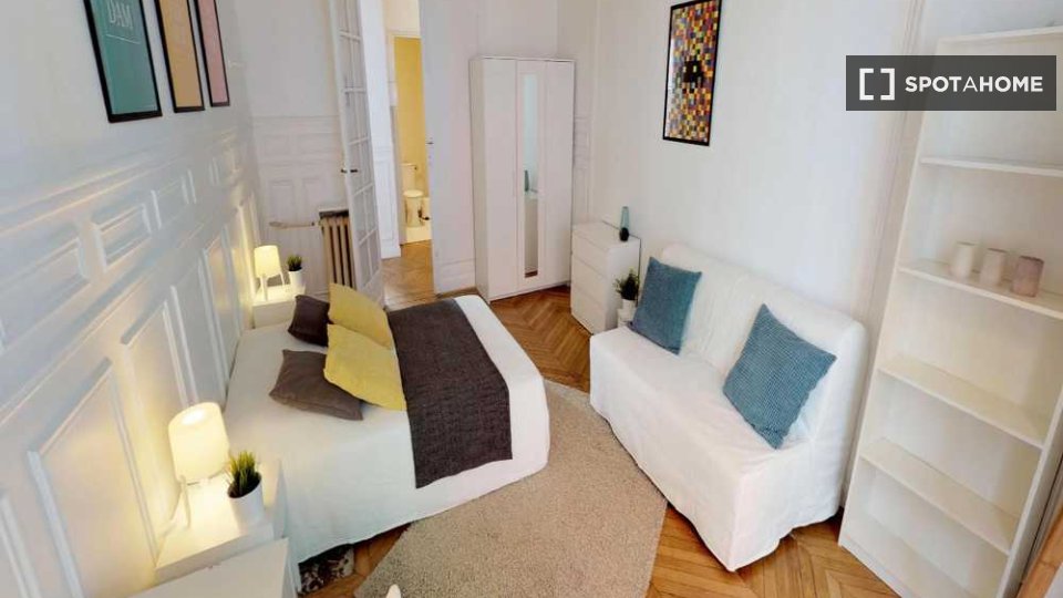 Camera doppia Parigi, 5 camere, 110m² — foto 13