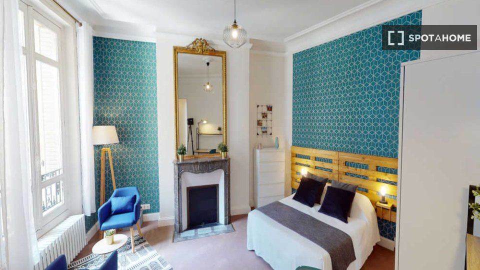 Camera doppia Parigi, 8 camere, 190m² — foto 2