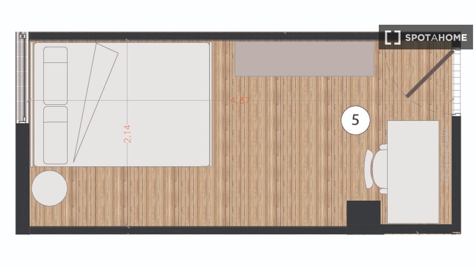 Double room Madrid, 7 beds — photo 12