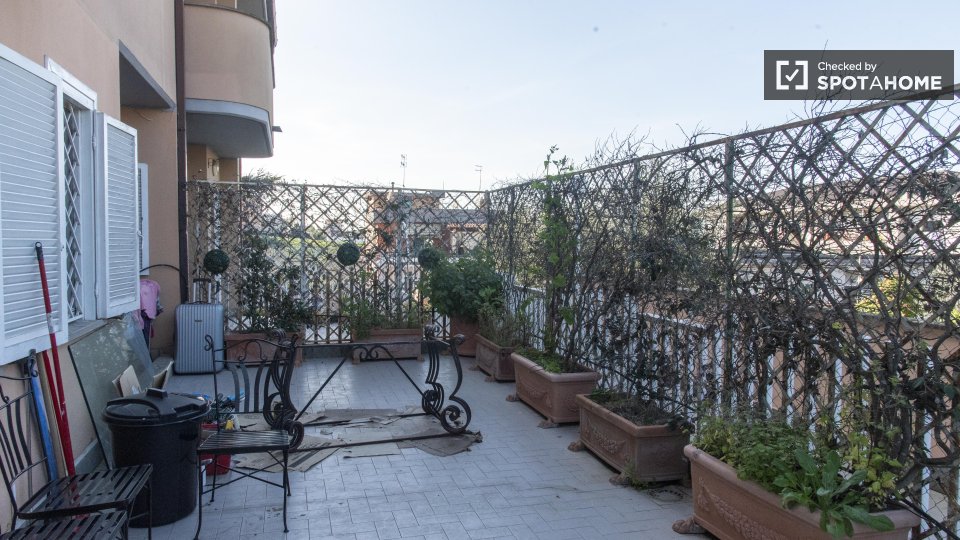 Double room Rome, 1 bed — photo 10