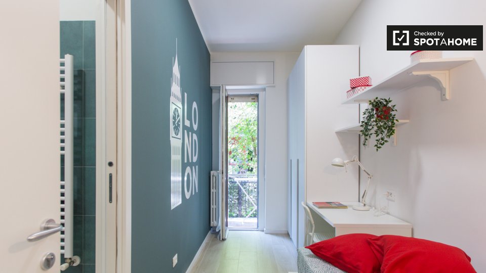Double room Milan, 4 beds, 80m² — photo 1