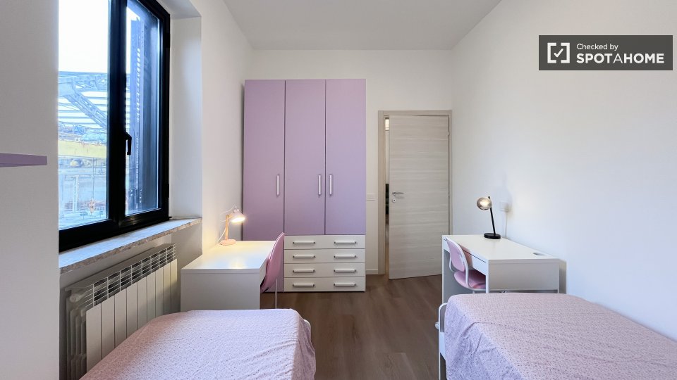 Double room Milan, 4 beds — photo 29