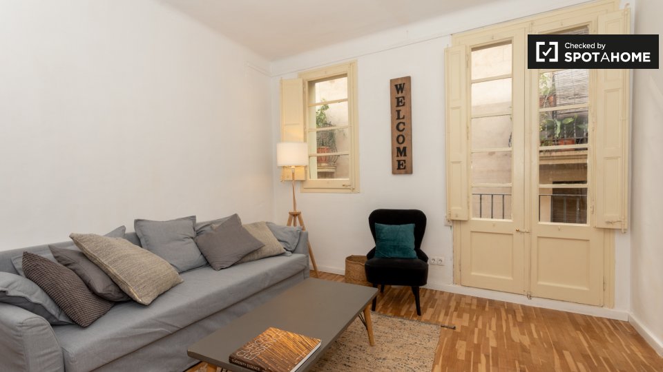 Homey 3bedroom apartment for rent in Barri Gòtic, Barcelona (ref