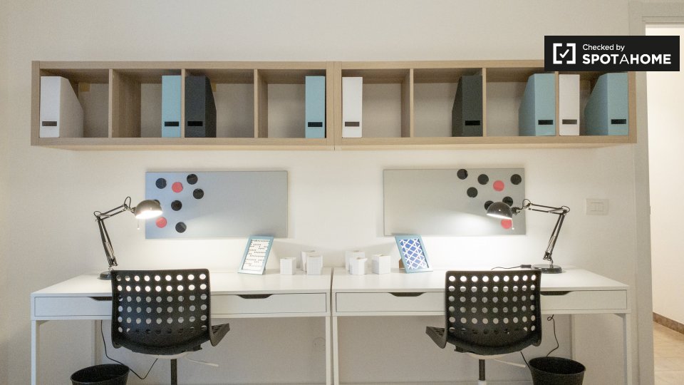Double room Milan, 3 beds, 70m² — photo 5