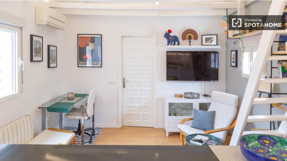 Apartamento de 1 dormitorio en alquiler en Palacio, Madrid