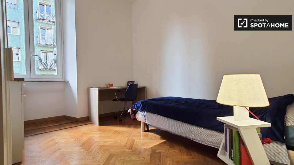 Double room Milan, 3 beds, 90m² — photo 19
