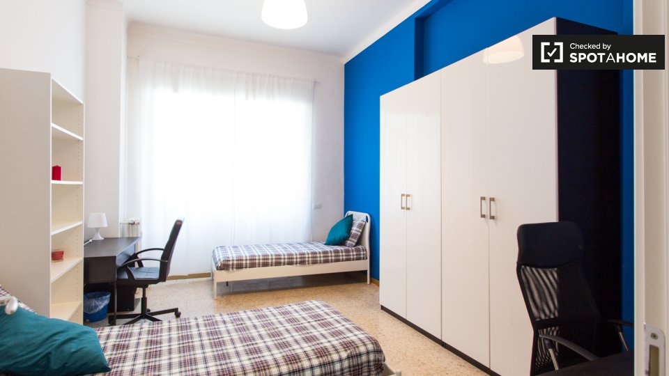 Double room Milan, 6 beds, 95m² — photo 1