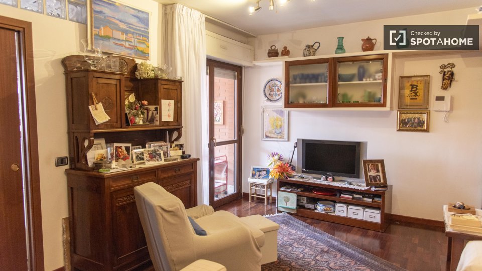 Double room Rome, 1 bed — photo 19