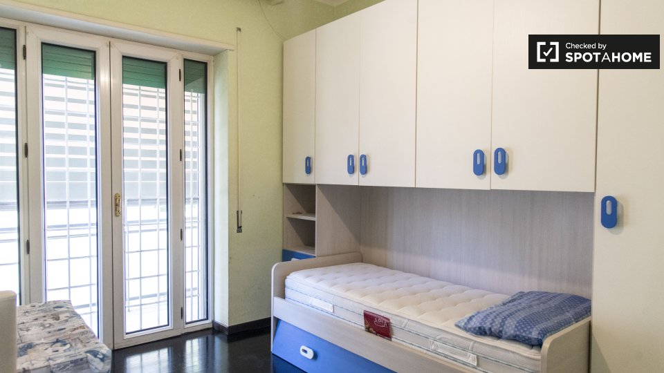 Double room Rome, 2 beds, 88m² — photo 8