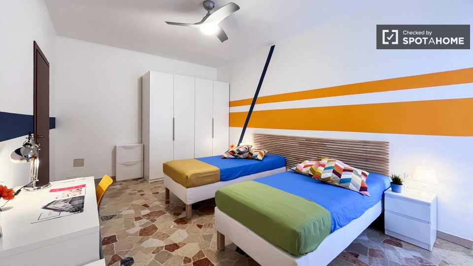 Double room Milan, 4 beds — photo 19