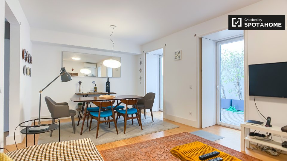 Apartment Lisbon, 1 bed, 90m² — photo 2