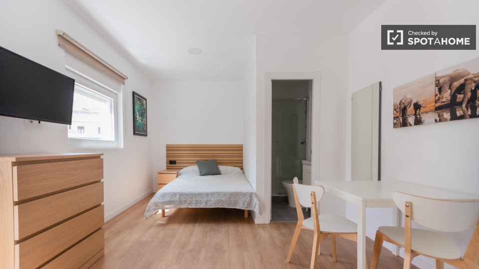 Studio apartment for rent in Valencia (ref 1174340) Spotahome