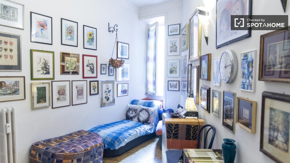 Double room Rome, 4 beds, 90m² — photo 48