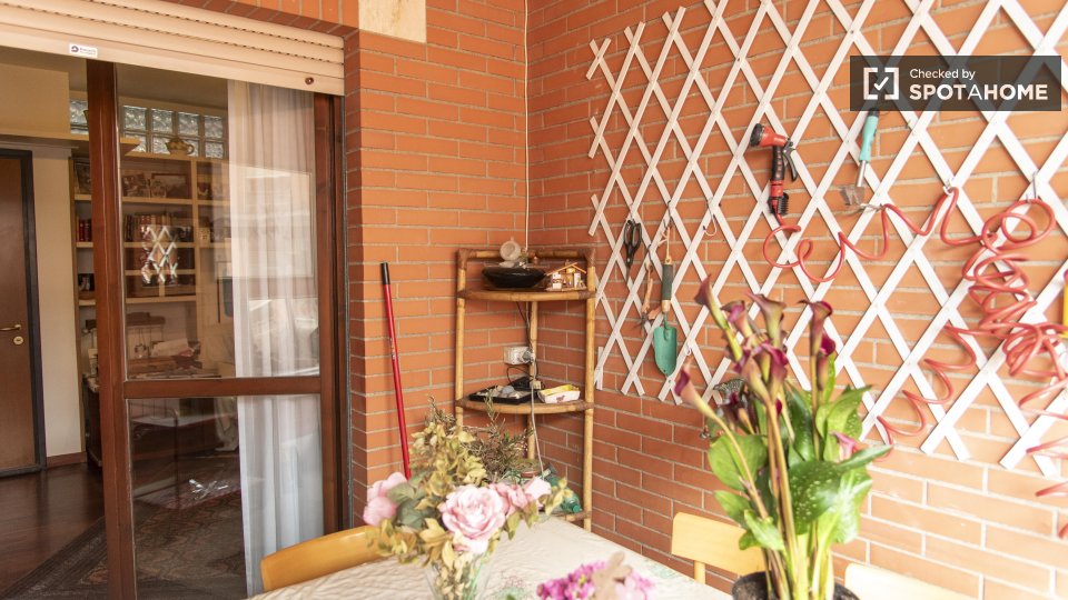 Double room Rome, 1 bed — photo 15