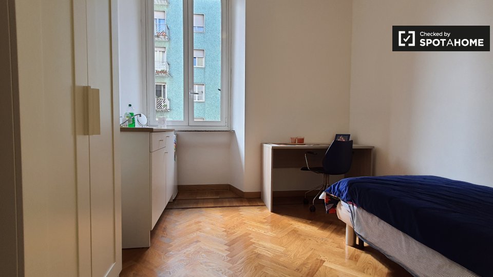 Double room Milan, 3 beds, 90m² — photo 5