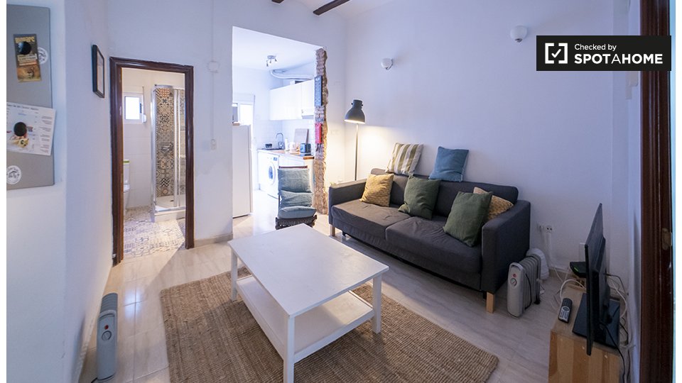 1-bedroom apartment for rent in Poblats Maritims, Valencia - in Valencia
