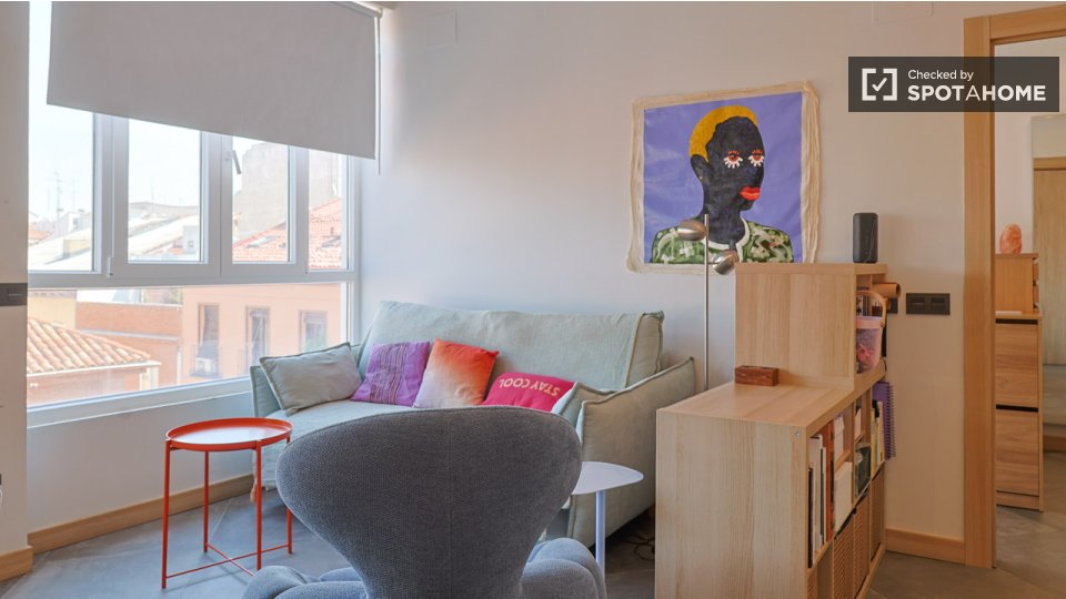 Piso de 1 dormitorio en alquiler en Universidad, Madrid