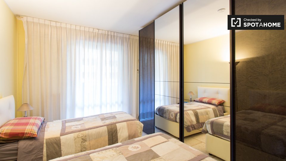 Double room Milan, 3 beds, 130m² — photo 3