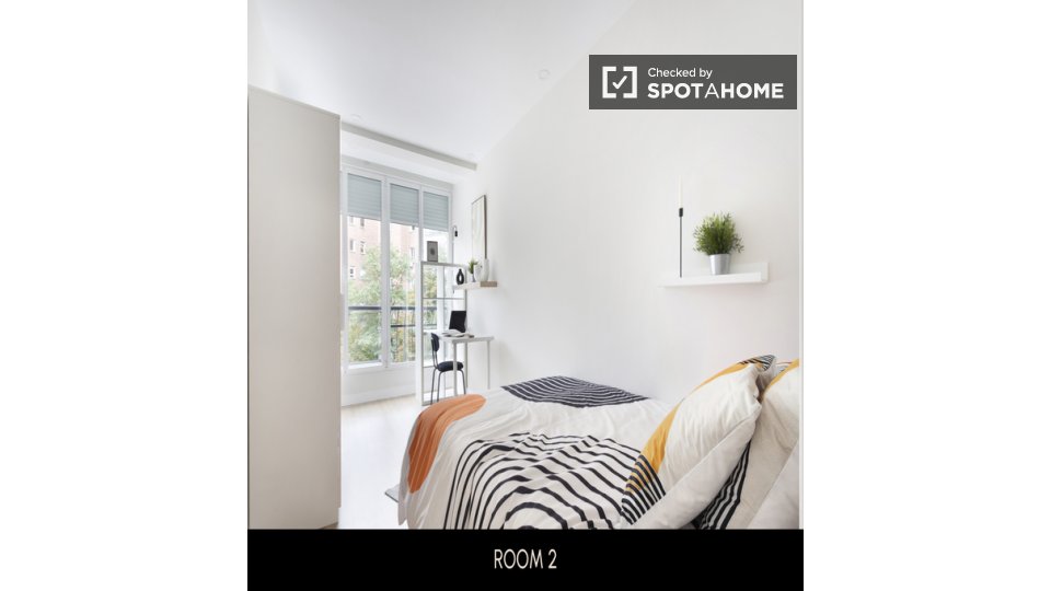 Double room Madrid, 7 beds, 162m² — photo 4