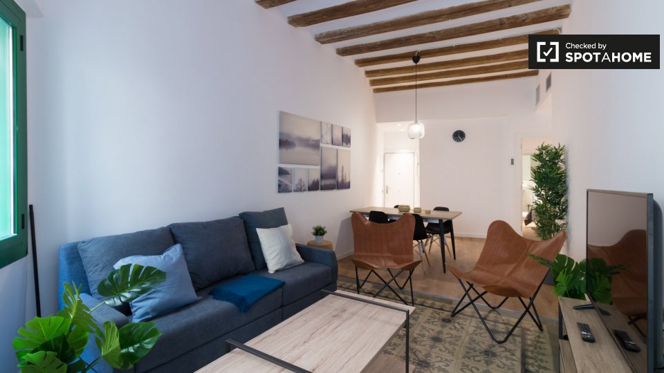 Apartamento de 1 dormitorio en alquiler en barcelo