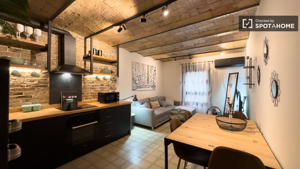 One bedroom apartment for rent in El Poble-Sec, Barcelona - in Barcelona
