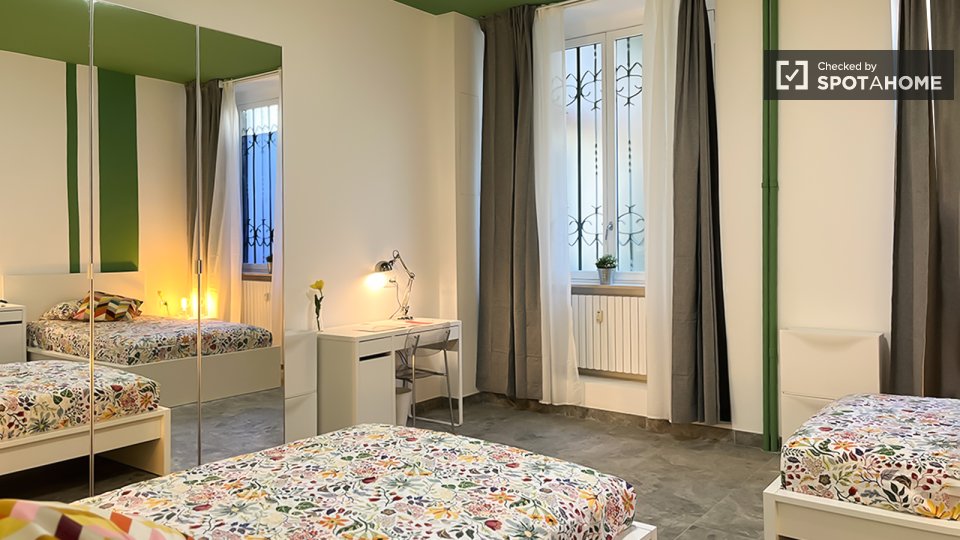 Double room Milan, 9 beds — photo 10