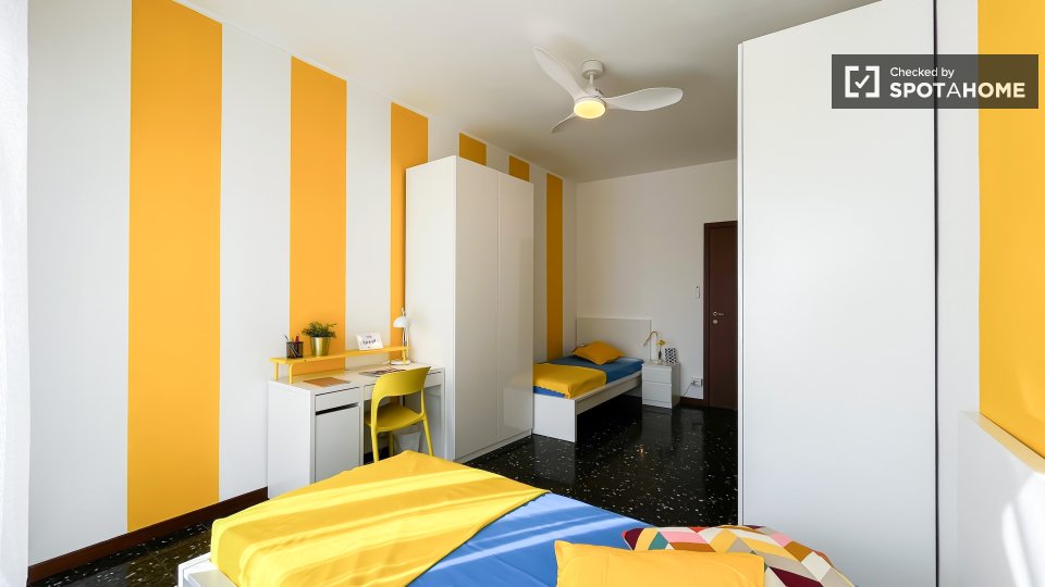 Chambre 6 voyageurs, avec wifi