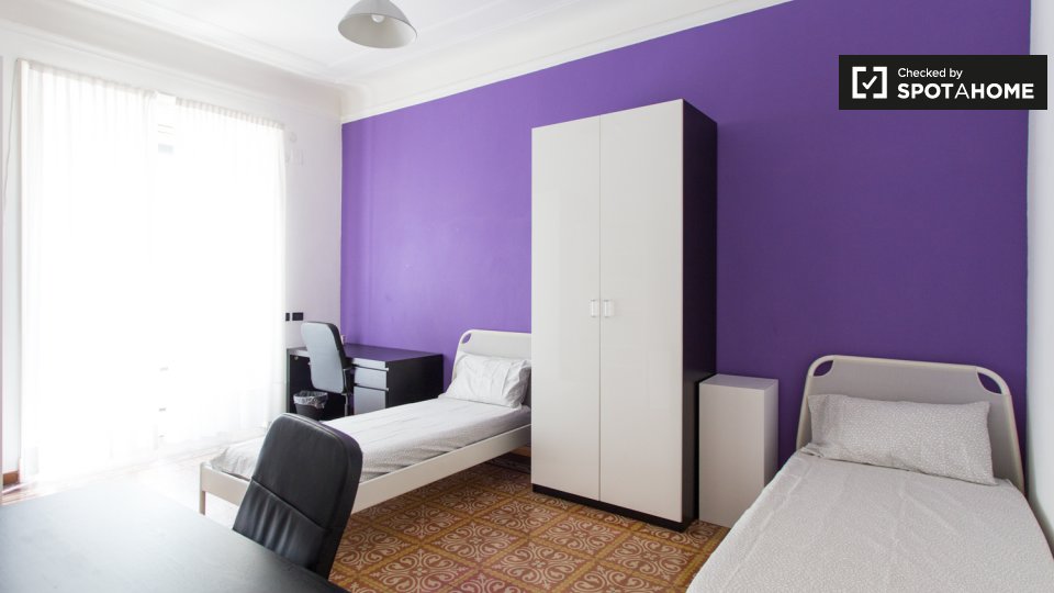 Double room Milan, 7 beds, 140m² — photo 1
