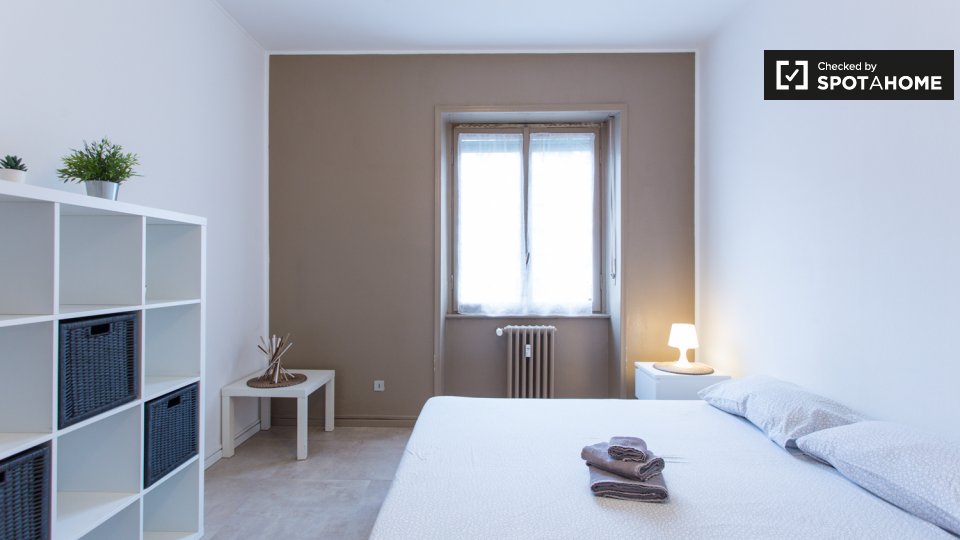 Double room Milan, 2 beds, 70m² — photo 1