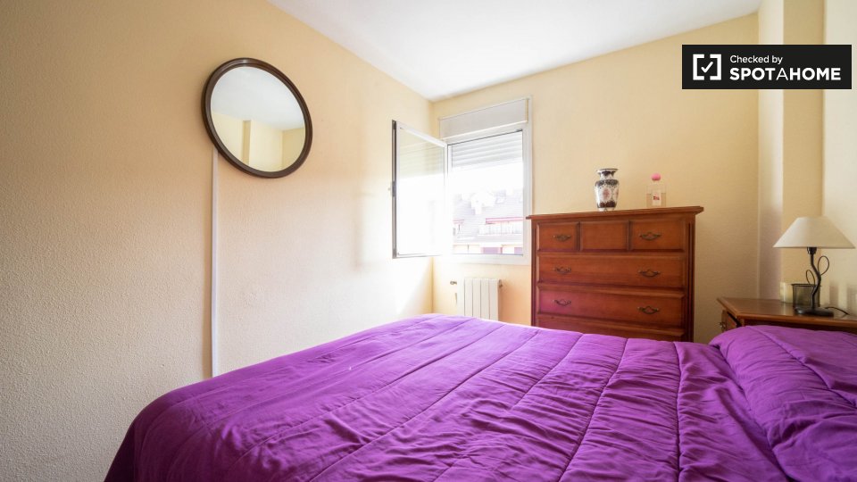 Double room Madrid, 3 beds, 62m² — photo 2