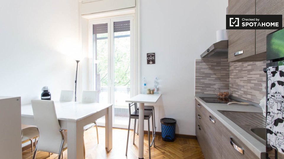 Double room Milan, 2 beds — photo 14
