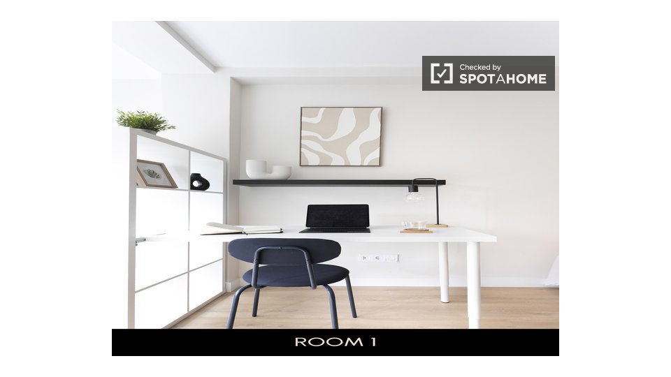Double room Madrid, 7 beds, 162m² — photo 6