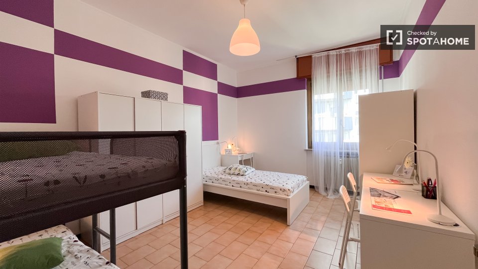 Double room Milan, 9 beds, 90m² — photo 3