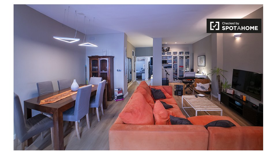 2-bedroom apartment for rent in Russafa, Valencia - en Valencia