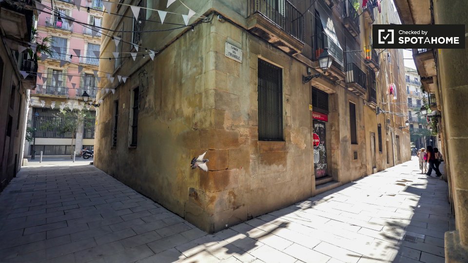 Double room Barcelona, 3 beds, 55m² — photo 10