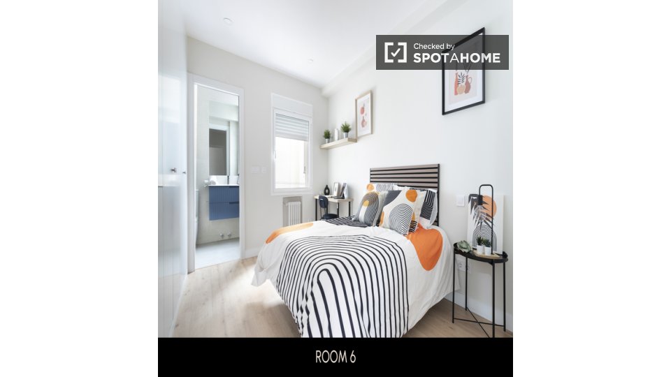 Double room Madrid, 7 beds, 162m² — photo 5