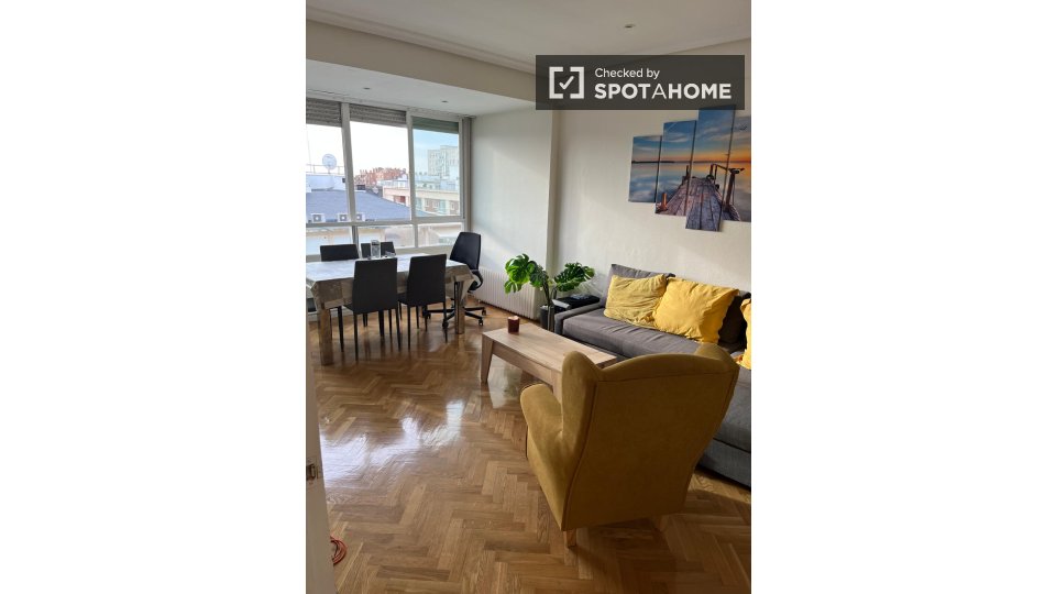 Habitación doble Madrid, 2 habitaciones, 80m² — foto 9