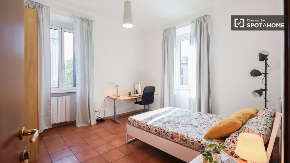Chambre 6 voyageurs, avec climatisation