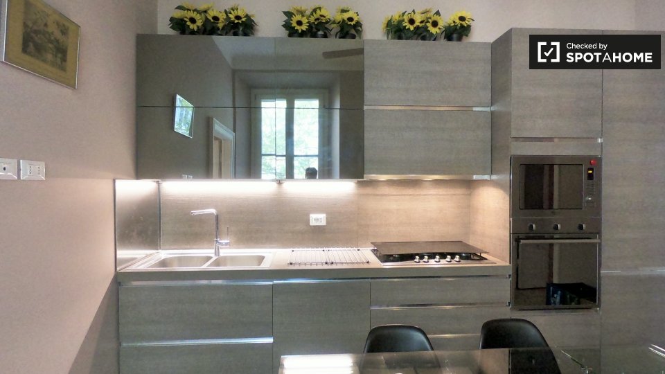 Double room Milan, 2 beds, 55m² — photo 12