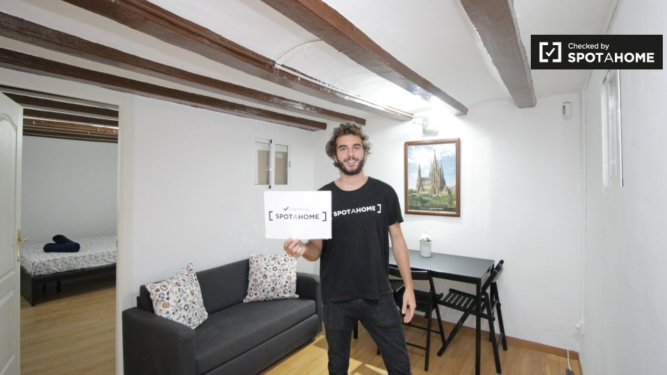 Double room Barcelona, 2 beds, 35m² — photo 13