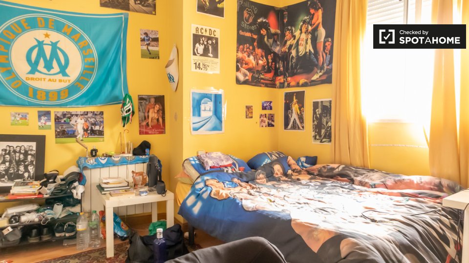 Double room Madrid, 7 beds, 180m² — photo 2