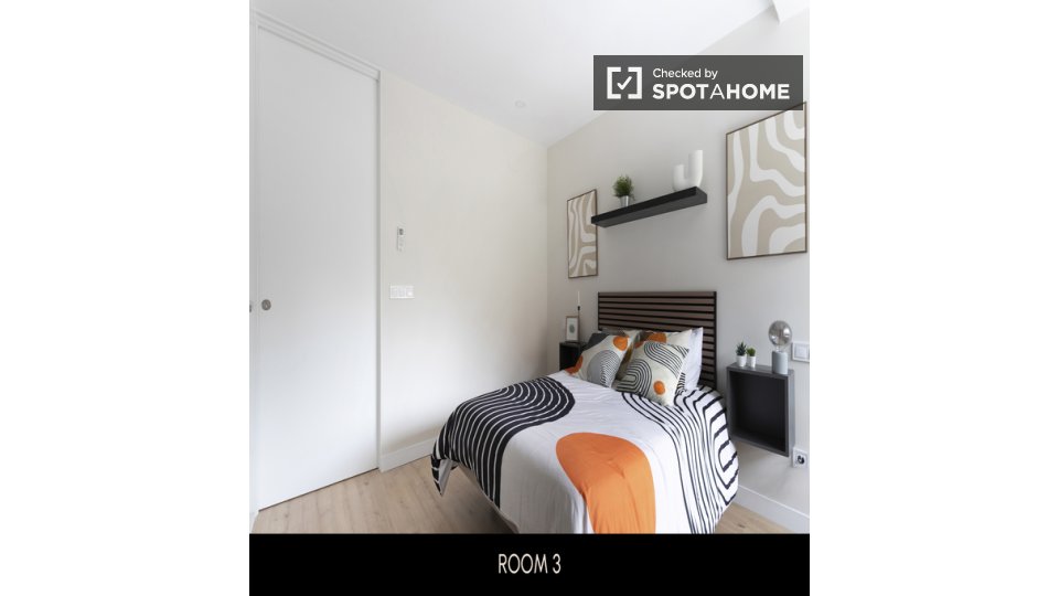 Double room Madrid, 7 beds, 162m² — photo 5