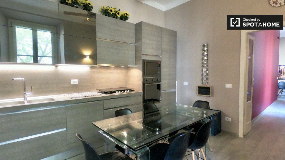 Double room Milan, 2 beds, 55m² — photo 14